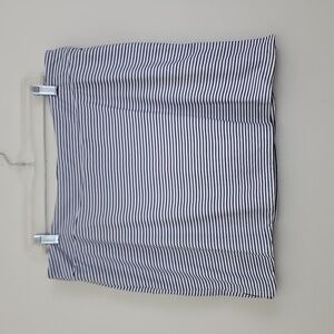 Soybu Black & White Striped Skorts XL